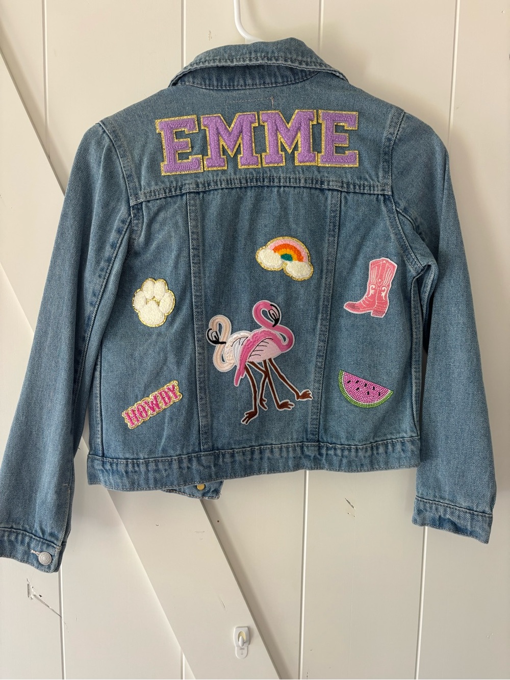 Levi's Girls Denim Jacket with Patch Accents - Emme